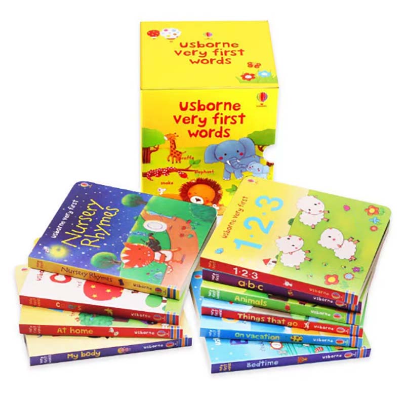 Baby Nursery Books - Usborne Very First Words 10 Baby