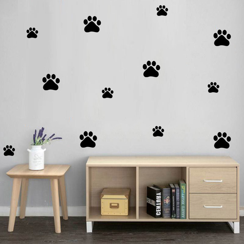 Baby Nursery Wall Mural - Hoạt Hình Chó Mèo Đi Paw