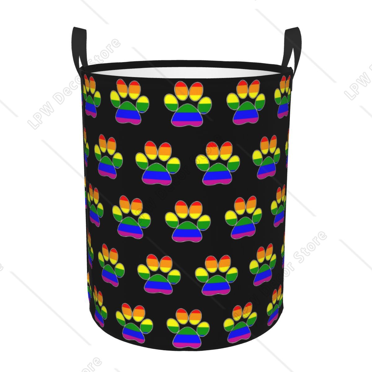 Baby Nursery Handles - Custom LGBT Pride Gay Paw Laundry