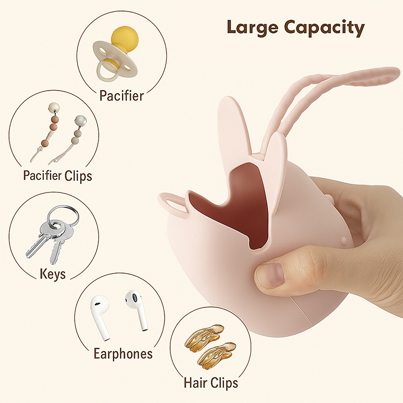 1pc Baby Silicone Pacifier Hol - đánh giá và giá Pacifier Sterilizer Case