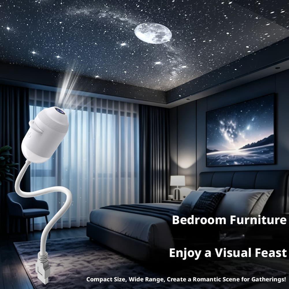 2-in-1 Galaxy Star Projector L - đánh giá và giá Night Light Projector Stars