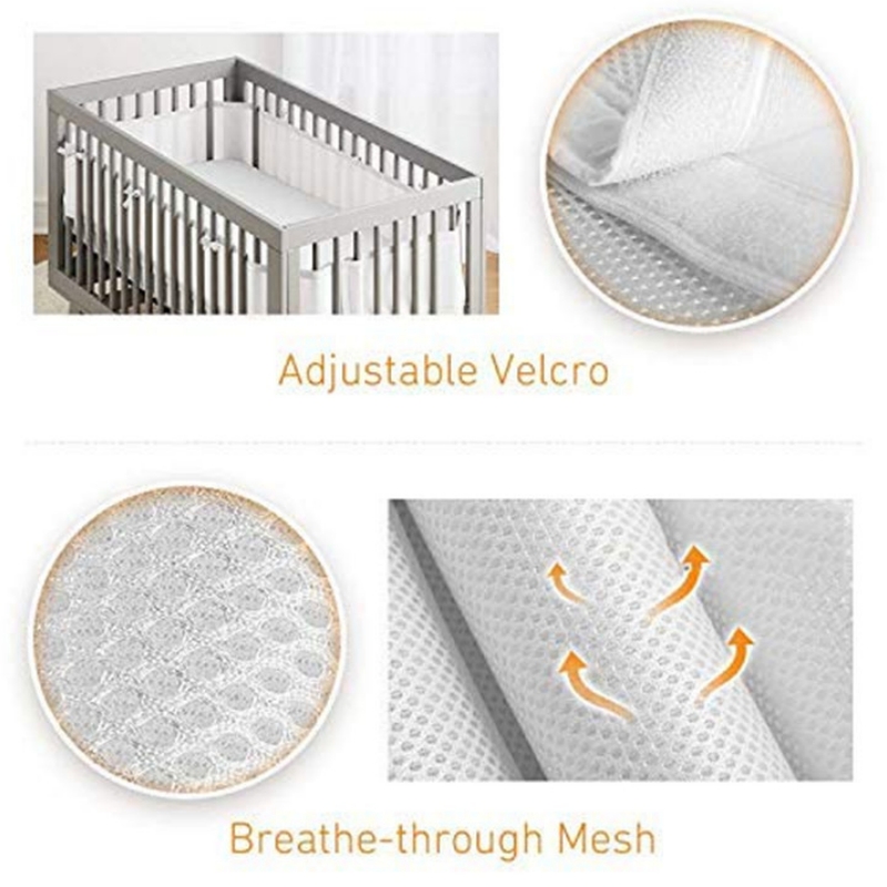 Bumper for Baby Bed Fence Cot  - đánh giá và giá Baby Nursery Ideas Girl