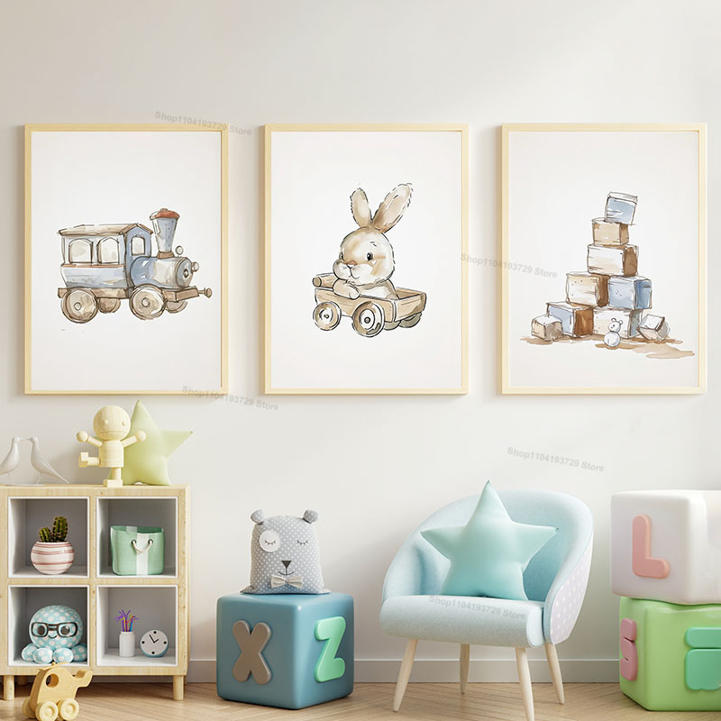 Nordic Style Cartoon Bear Hors - đánh giá và giá Baby Nursery Books