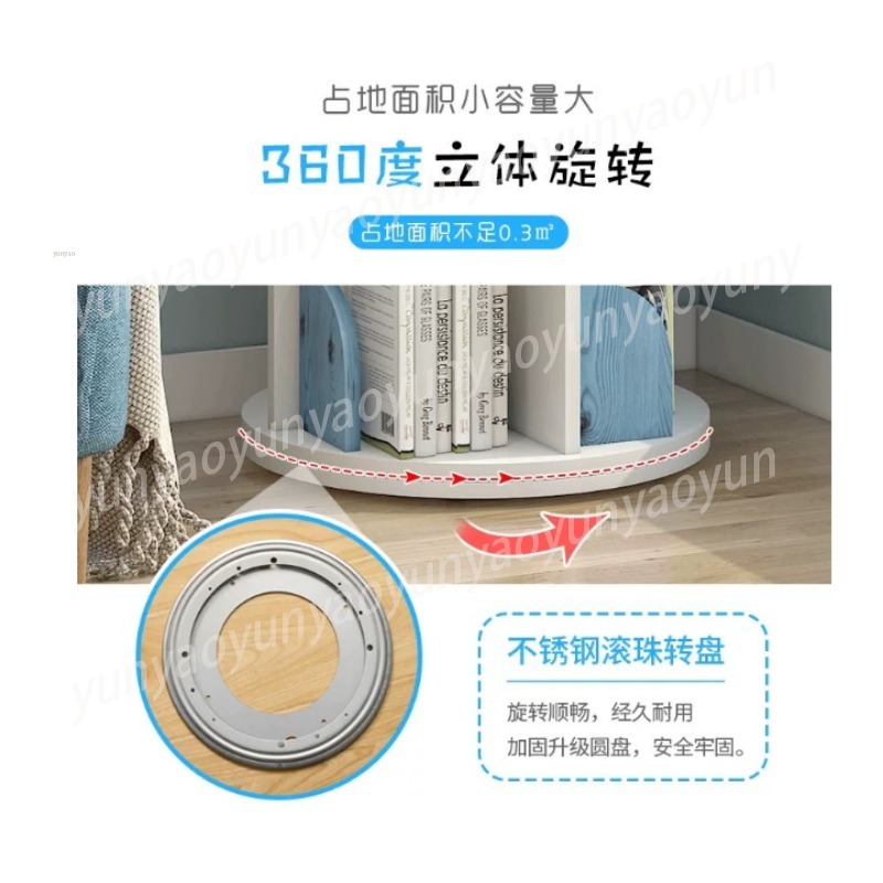 Creative Rotating Bookshelf Sm - đánh giá và giá Baby Bookshelf Small