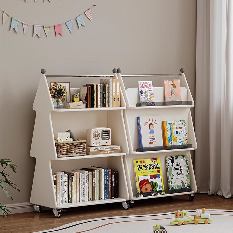 Children's bookshelf movable d - đánh giá và giá Baby Bookshelf Small