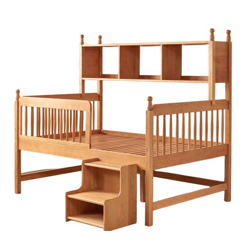 All solid wood children's bed  - đánh giá và giá Baby Bookshelf Small