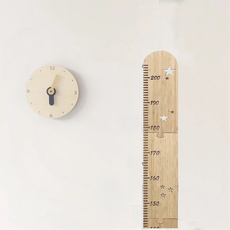 5 Sheets Nordic Wooden Kids He - đánh giá và giá Baby Nursery Wall Mural