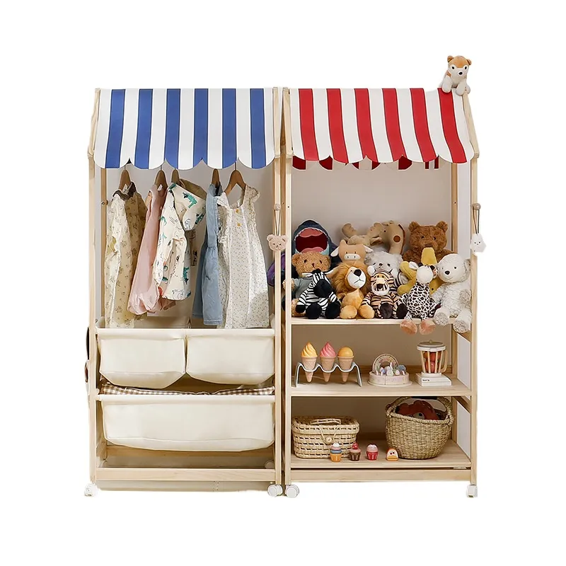 Solid Wood Kids Bookshelf Toy  - đánh giá và giá Baby Bookshelf Small