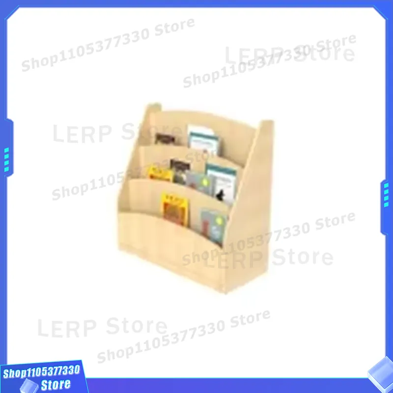 Wooden Hollow Daycare Furnitur - đánh giá và giá Baby Bookshelf Small