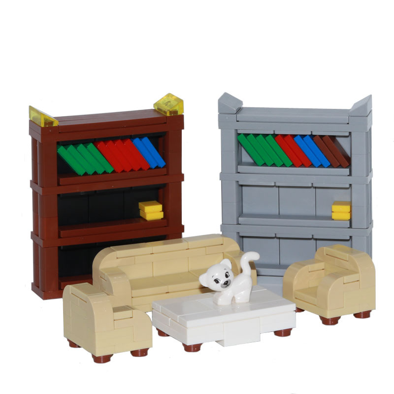 City Action Figures Furniture  - đánh giá và giá Baby Bookshelf Small