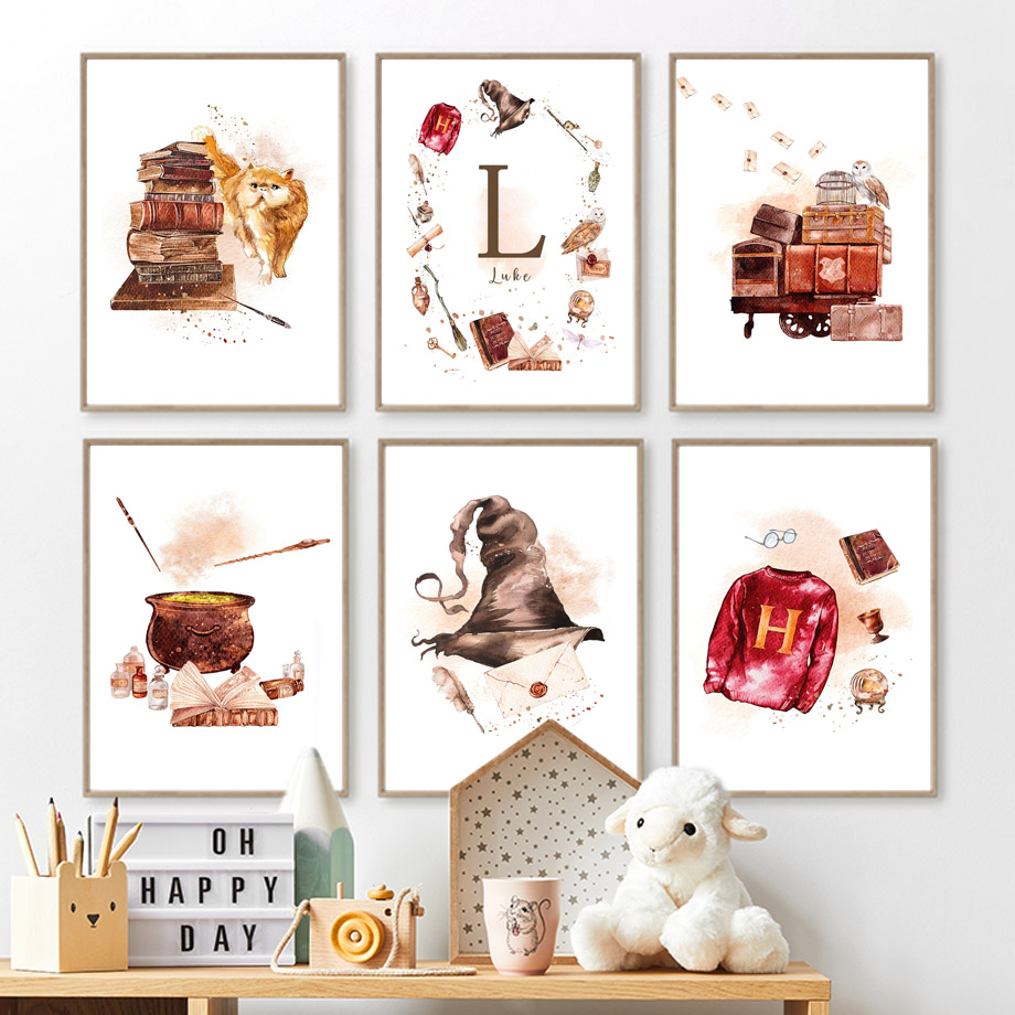 Alphabet Wall Art Canvas Paint - đánh giá và giá Baby Nursery Books