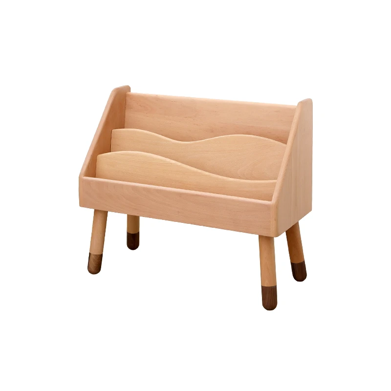 All solid wood children's book - đánh giá và giá Baby Bookshelf Small