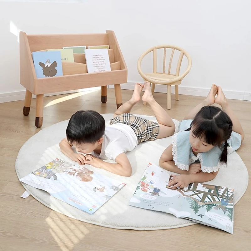 All solid wood children's book - đánh giá và giá Baby Bookshelf Small