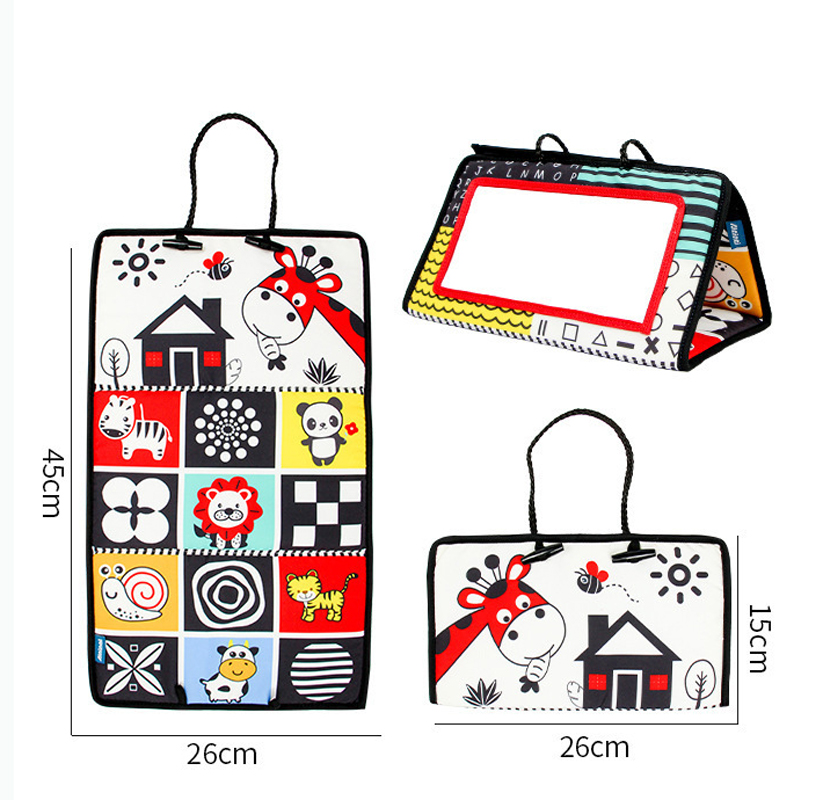 Baby Cloth Books Toys Mirror B - đánh giá và giá Baby Nursery Books