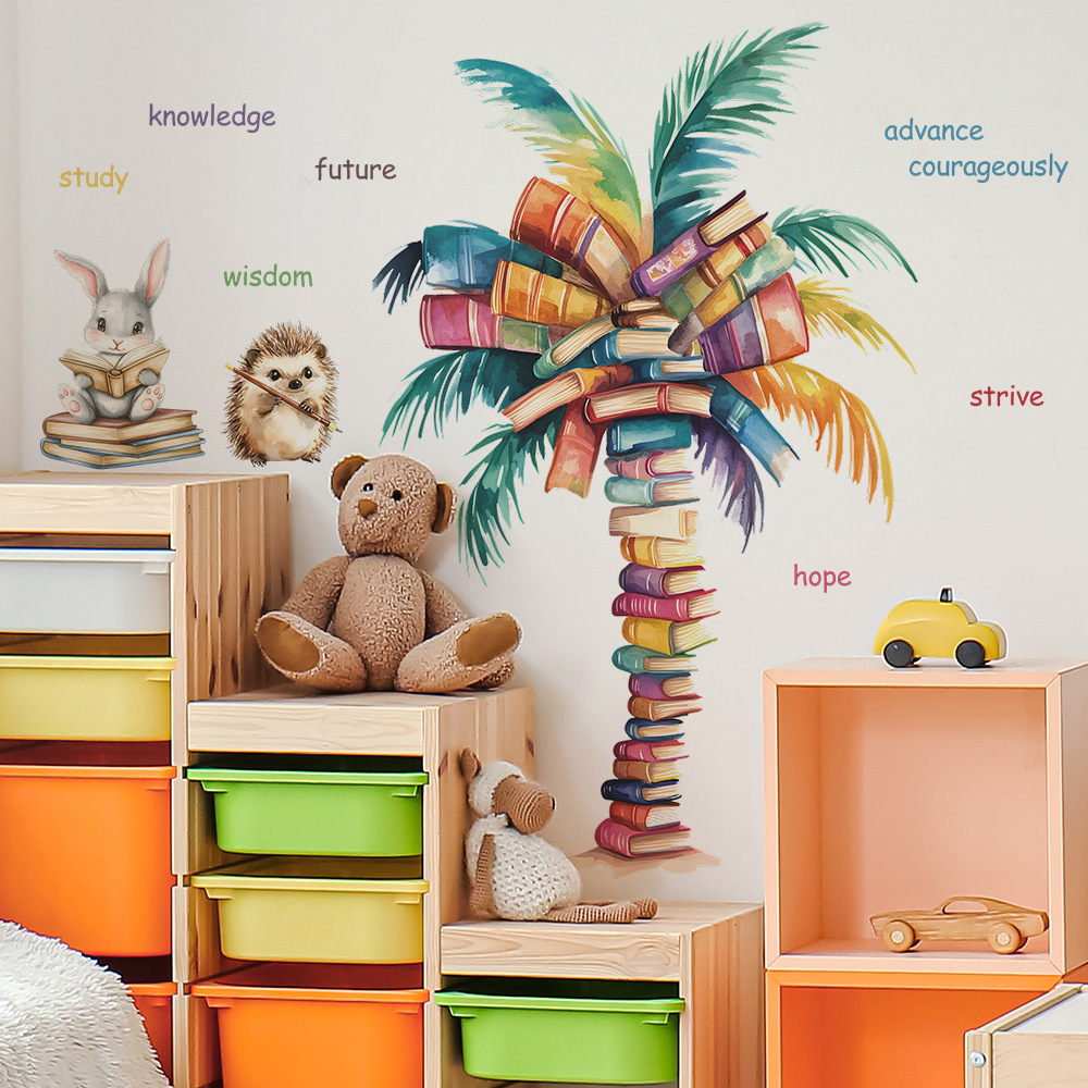 Book Coconut Tree Wall Sticker - đánh giá và giá Baby Nursery Books
