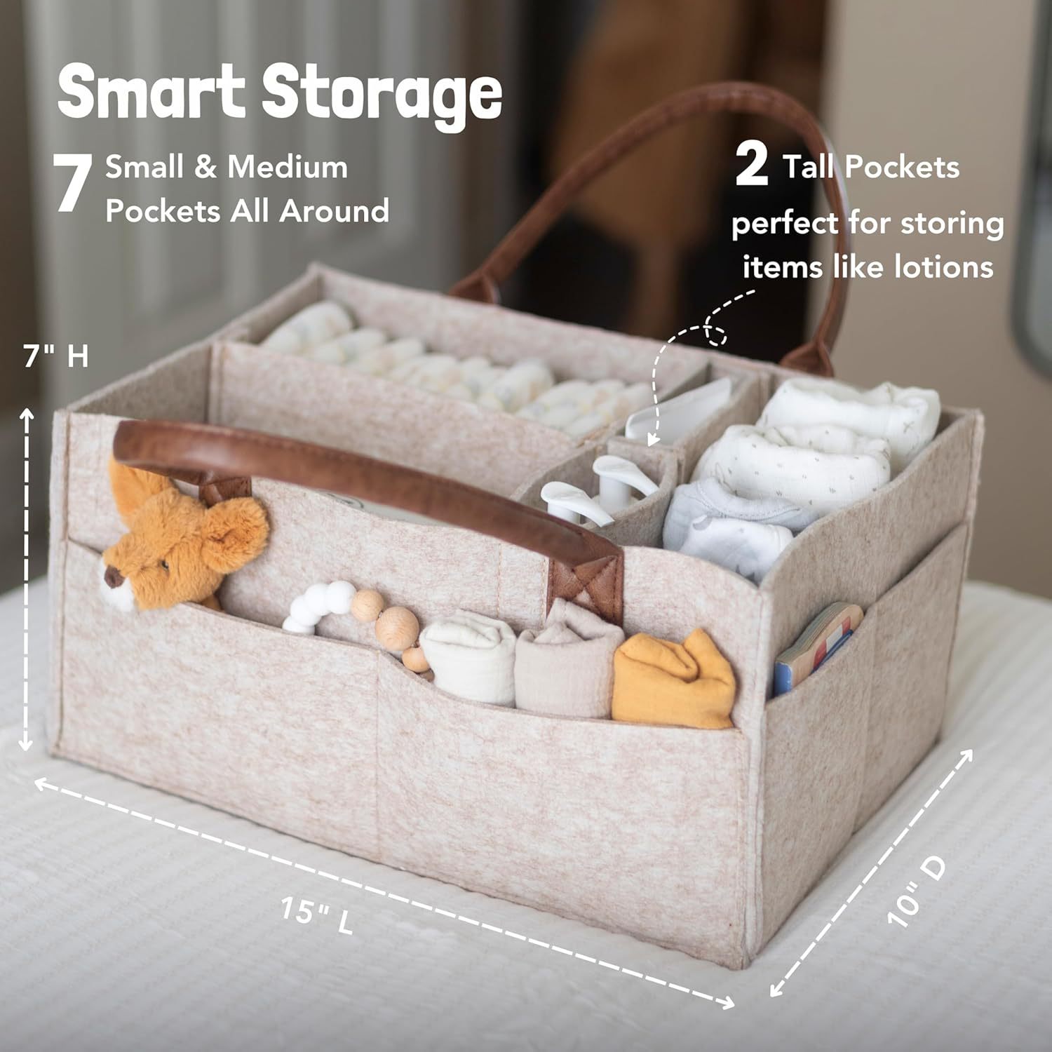 Baby Felt Storage Nursery Orga - đánh giá và giá Baby Nursery Handles