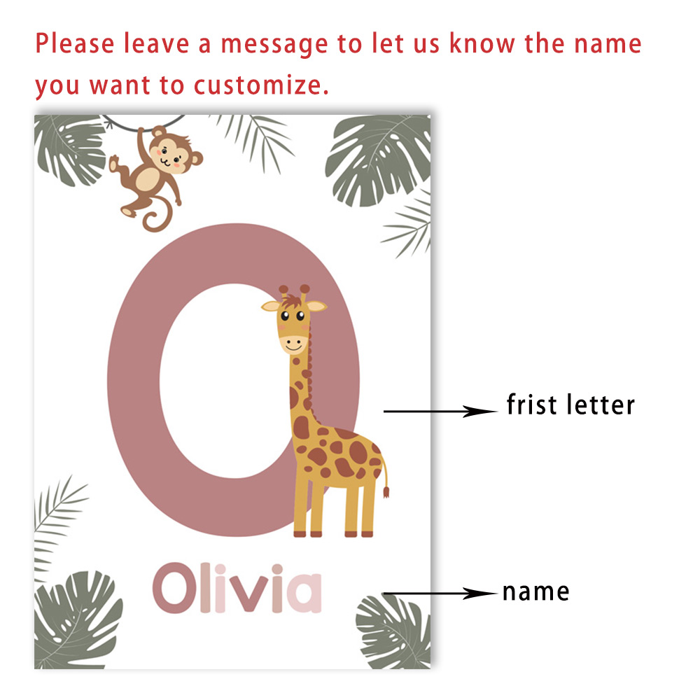 Nordic Jungle Animal Posters C - đánh giá và giá Baby Nursery Animal Pictures