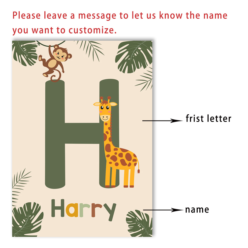 Nordic Jungle Animal Posters C - đánh giá và giá Baby Nursery Animal Pictures