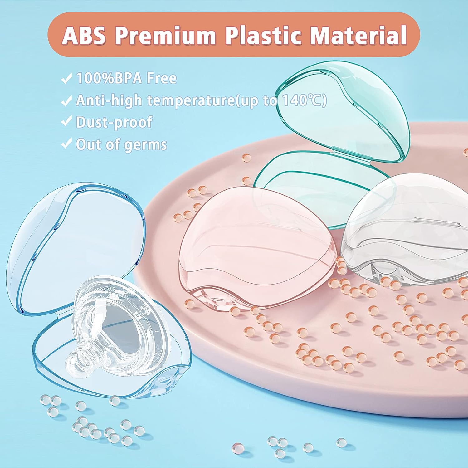 Pacifier Holder - 2/4 Pcs Trav - đánh giá và giá Pacifier Sterilizer Case