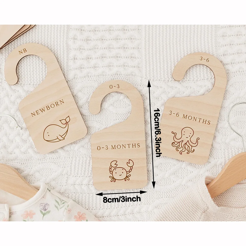 Set of 6 Baby Wardrobe Divider - đánh giá và giá Baby Nursery Ocean Theme