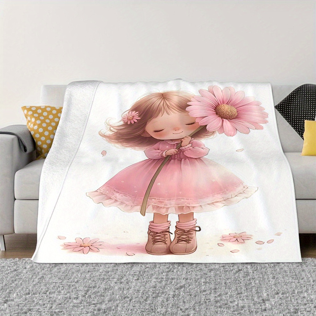 Sweet Floral Cartoon Girl Blan - đánh giá và giá Baby Nursery Ideas Girl