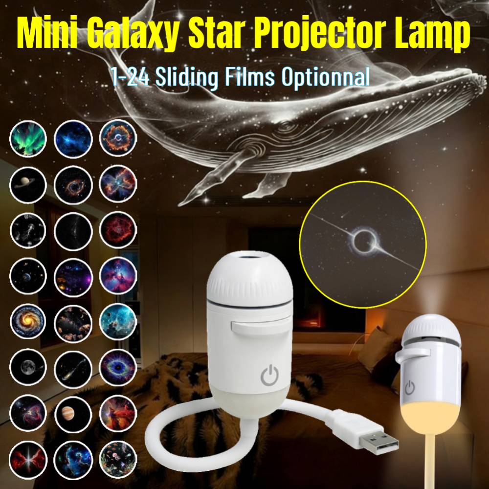 Mini Galaxy Star Night Light P - đánh giá và giá Night Light Projector Stars