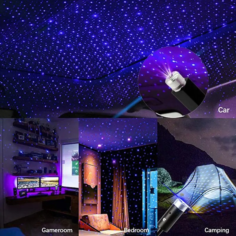 Car Romantic LED Starry Sky Ni - đánh giá và giá Night Light Projector Stars