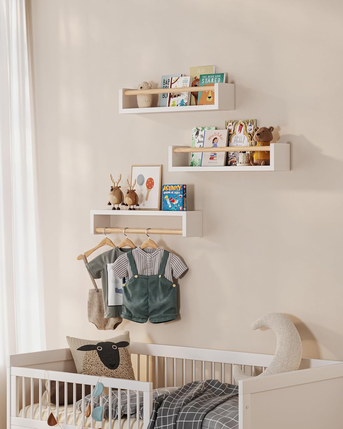 Set of 3 floating nursery book - đánh giá và giá Baby Nursery Books