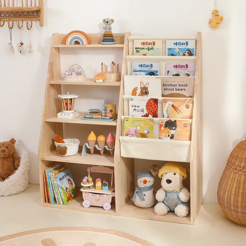 Kids 2-in-1 Toy Storage Rack a - đánh giá và giá Baby Nursery Books