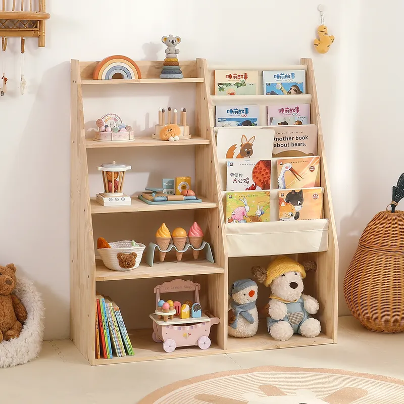 Kids 2-in-1 Toy Storage Rack a - đánh giá và giá Baby Nursery Books