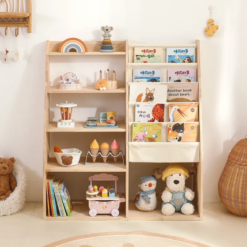 Kids 2-in-1 Toy Storage Rack a - đánh giá và giá Baby Nursery Books