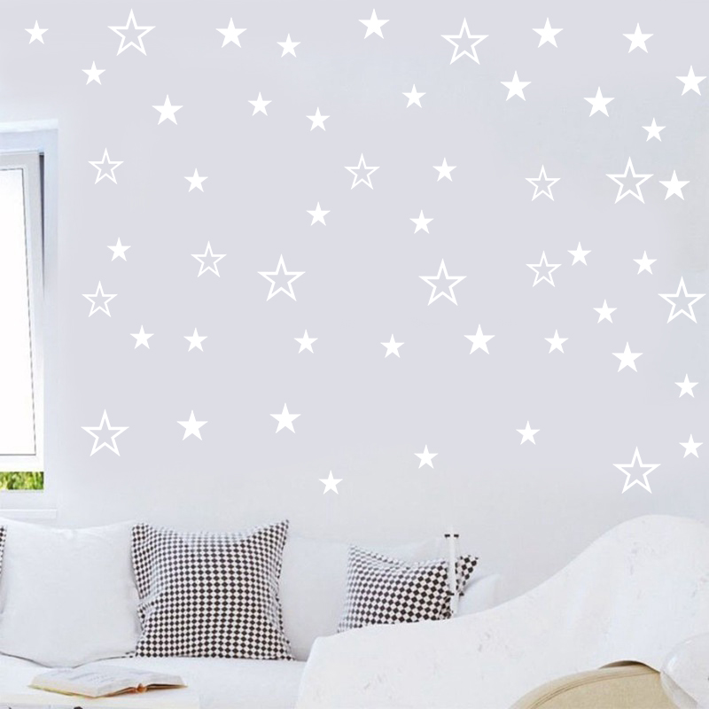 Kích Thước Hỗn Hợp Rỗng Sao Đặ - đánh giá và giá Baby Nursery Wall Mural