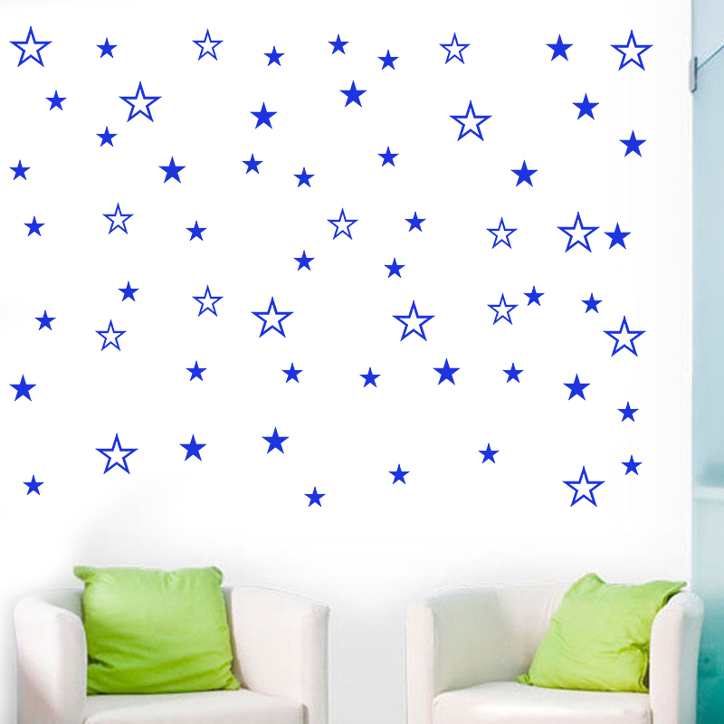 Kích Thước Hỗn Hợp Rỗng Sao Đặ - đánh giá và giá Baby Nursery Wall Mural