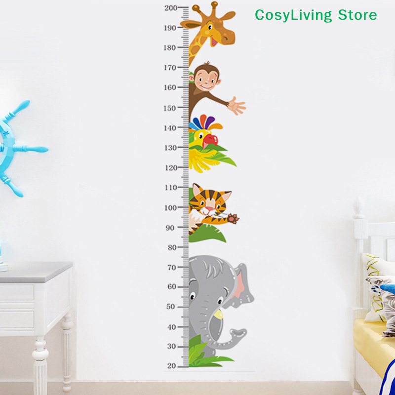 [CL]Self Adhesive Animal Heigh - đánh giá và giá Baby Nursery Wall Mural