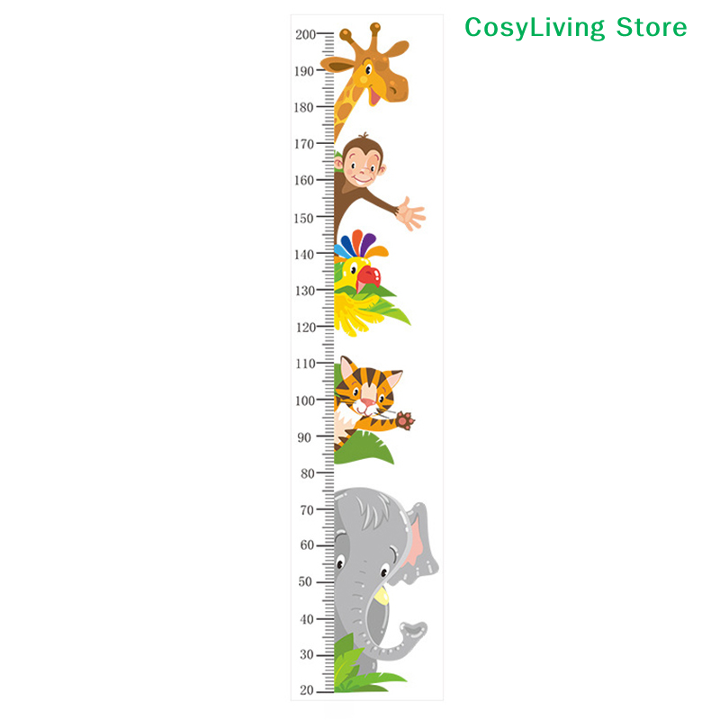 [CL]Self Adhesive Animal Heigh - đánh giá và giá Baby Nursery Wall Mural