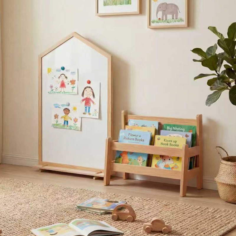 Children's bookshelf floor-to- - đánh giá và giá Baby Bookshelf Small