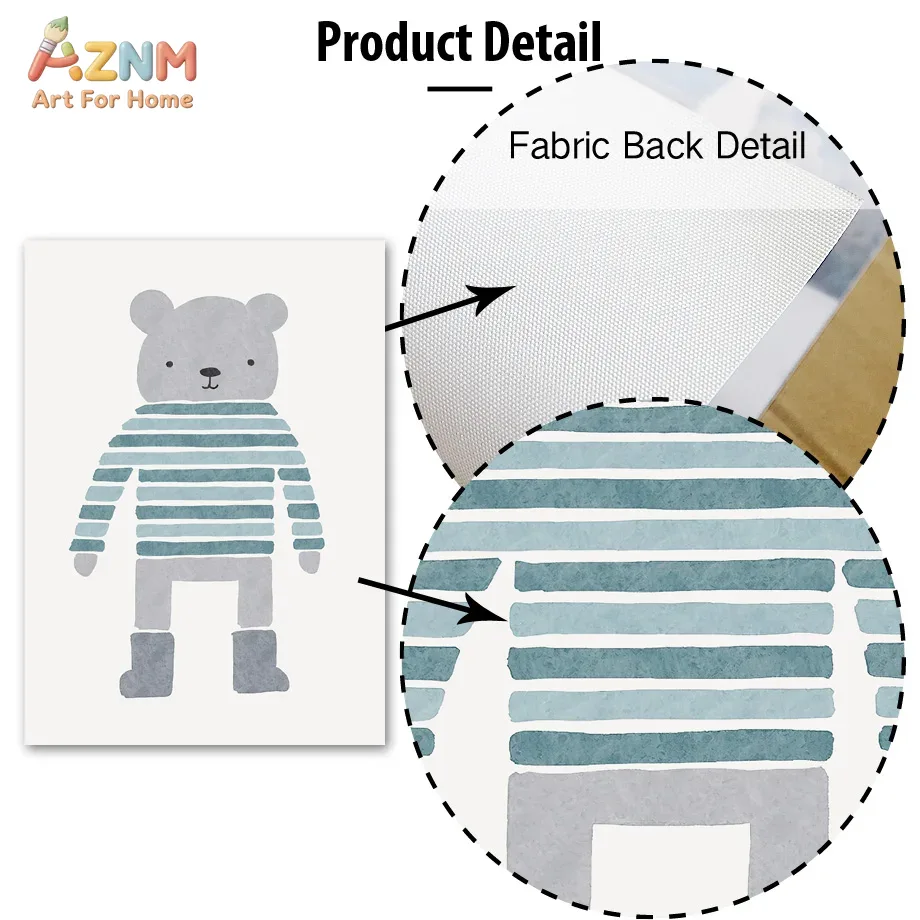 AZNM Neutral Boho Rainbow Bear - đánh giá và giá Baby Boy Nursery Quotes