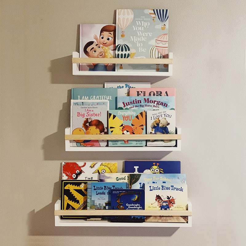 Wall Shelf Wall Hanging Childr - đánh giá và giá Baby Bookshelf Small