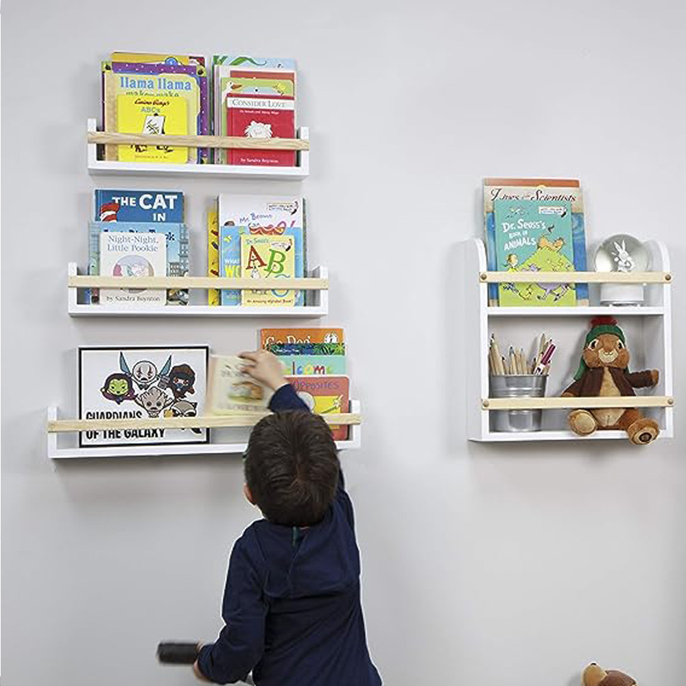 Wall Shelf Wall Hanging Childr - đánh giá và giá Baby Bookshelf Small