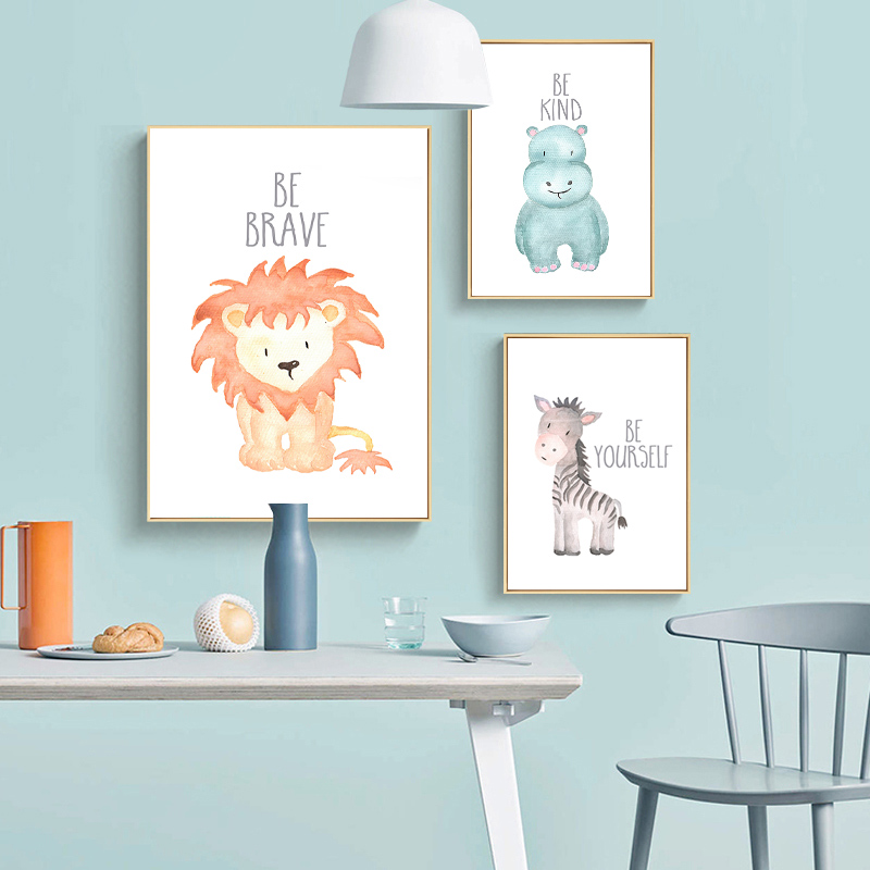 Baby Animal Lion Elephant Gira - đánh giá và giá Baby Nursery Animal Pictures