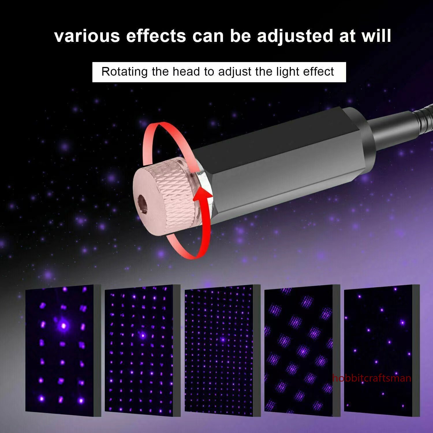 Mini LED Car Roof Star Night L - đánh giá và giá Night Light Projector Stars